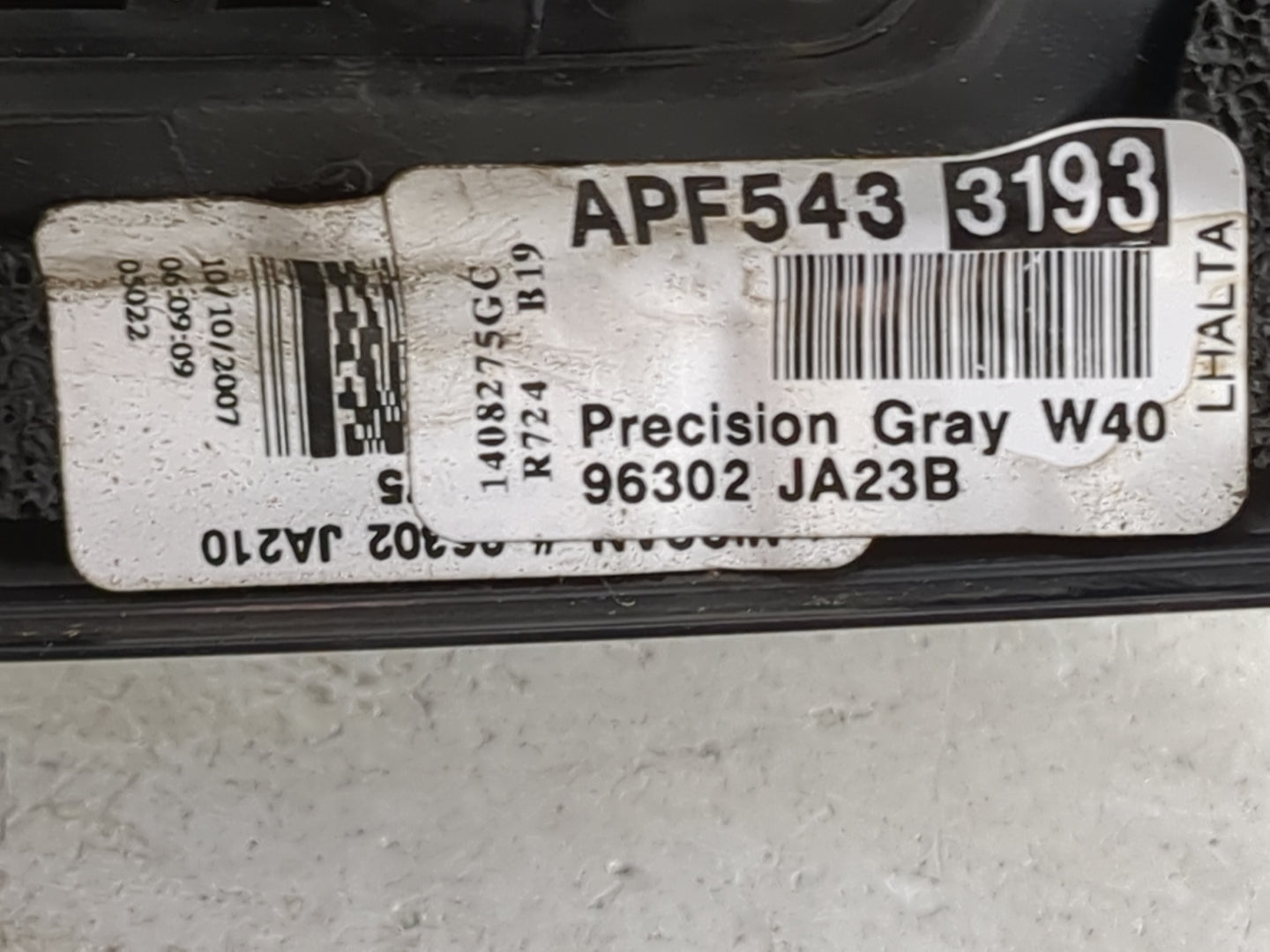 2008 Nissan Altima Driver Side View Mirror - Left Door Mirror OEM Used - Oemusedautoparts1.com