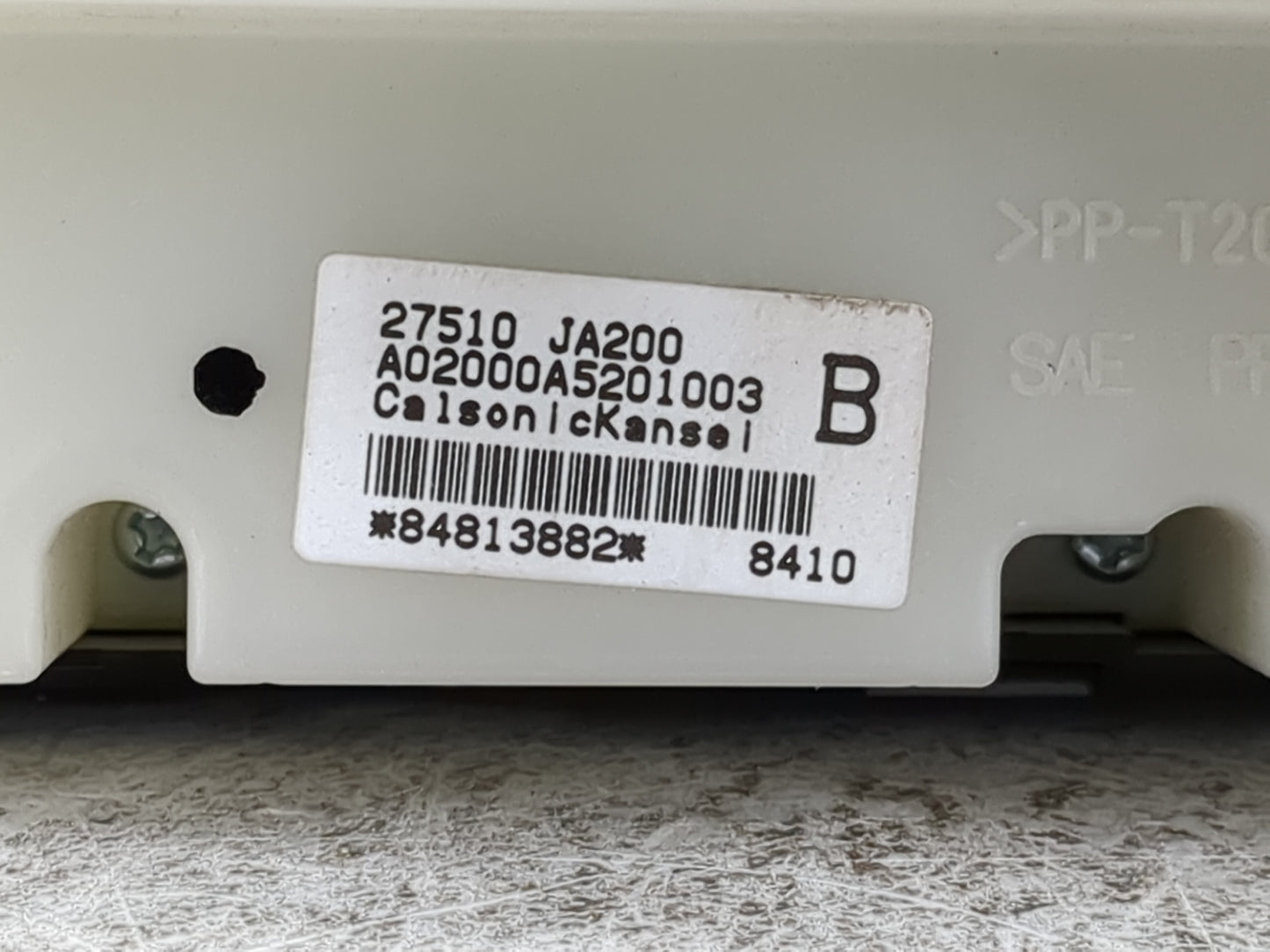 2007-2008 Nissan Altima Climate Control Module Temperature AC/Heater Replacement P/N:27510 JA200 A02000A5201003 Fits OEM Use