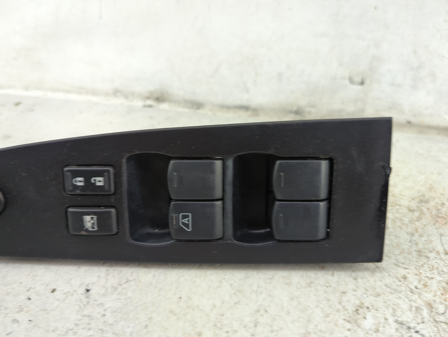 2008 Nissan Altima Master Power Window Switch Replacement Driver Side Left Fits OEM Used Auto Parts - Oemusedautoparts1.com