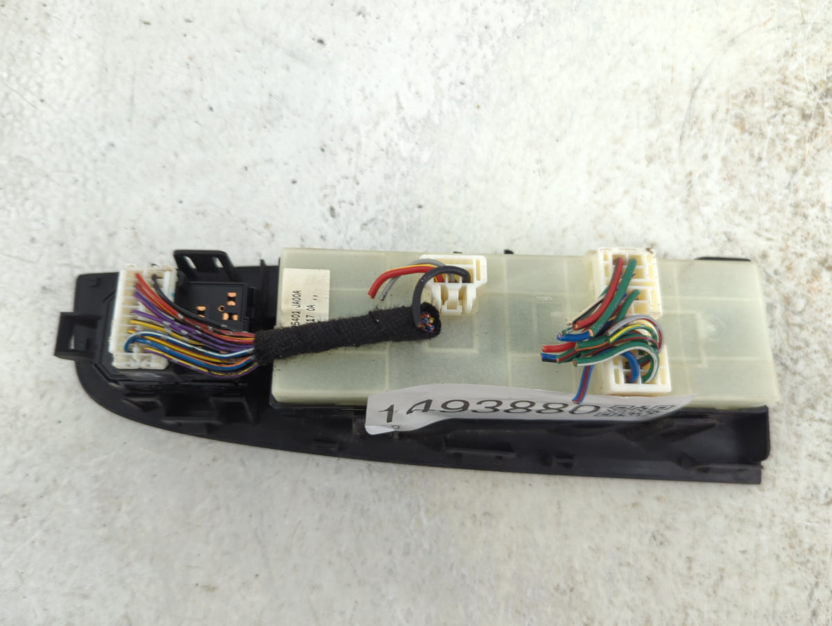 2008 Nissan Altima Master Power Window Switch Replacement Driver Side Left Fits OEM Used Auto Parts - Oemusedautoparts1.com