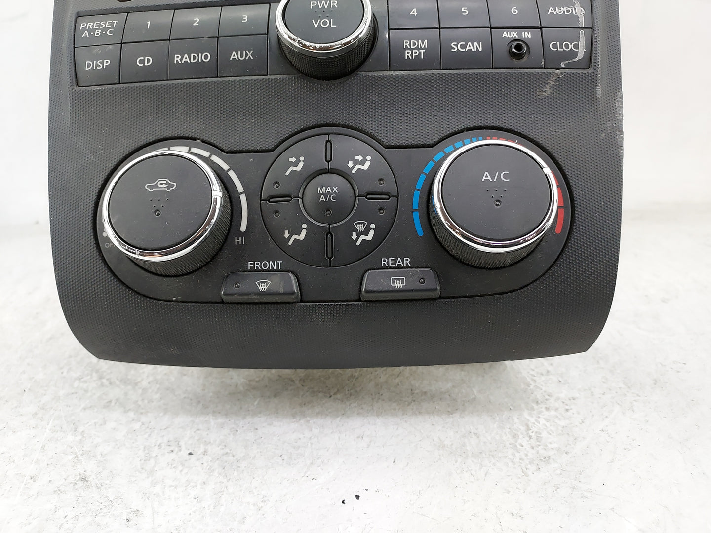 2007-2009 Nissan Altima Radio AM FM Cd Player Receiver Replacement P/N:28185 ZN40A CQ-JN2764XC Fits Fits 2007 2008 2009 OEM 