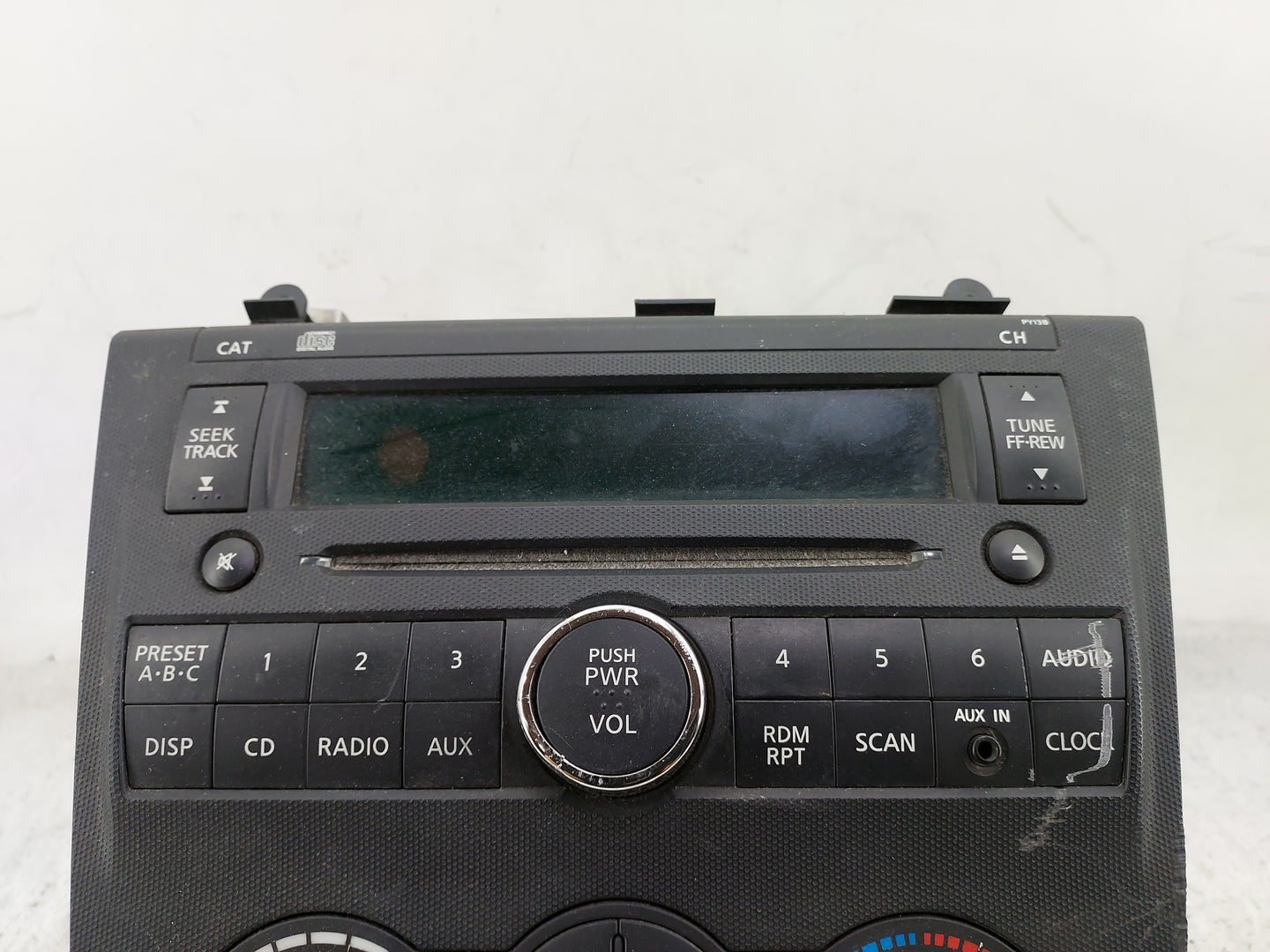 2007-2009 Nissan Altima Radio AM FM Cd Player Receiver Replacement P/N:28185 ZN40A CQ-JN2764XC Fits Fits 2007 2008 2009 OEM 
