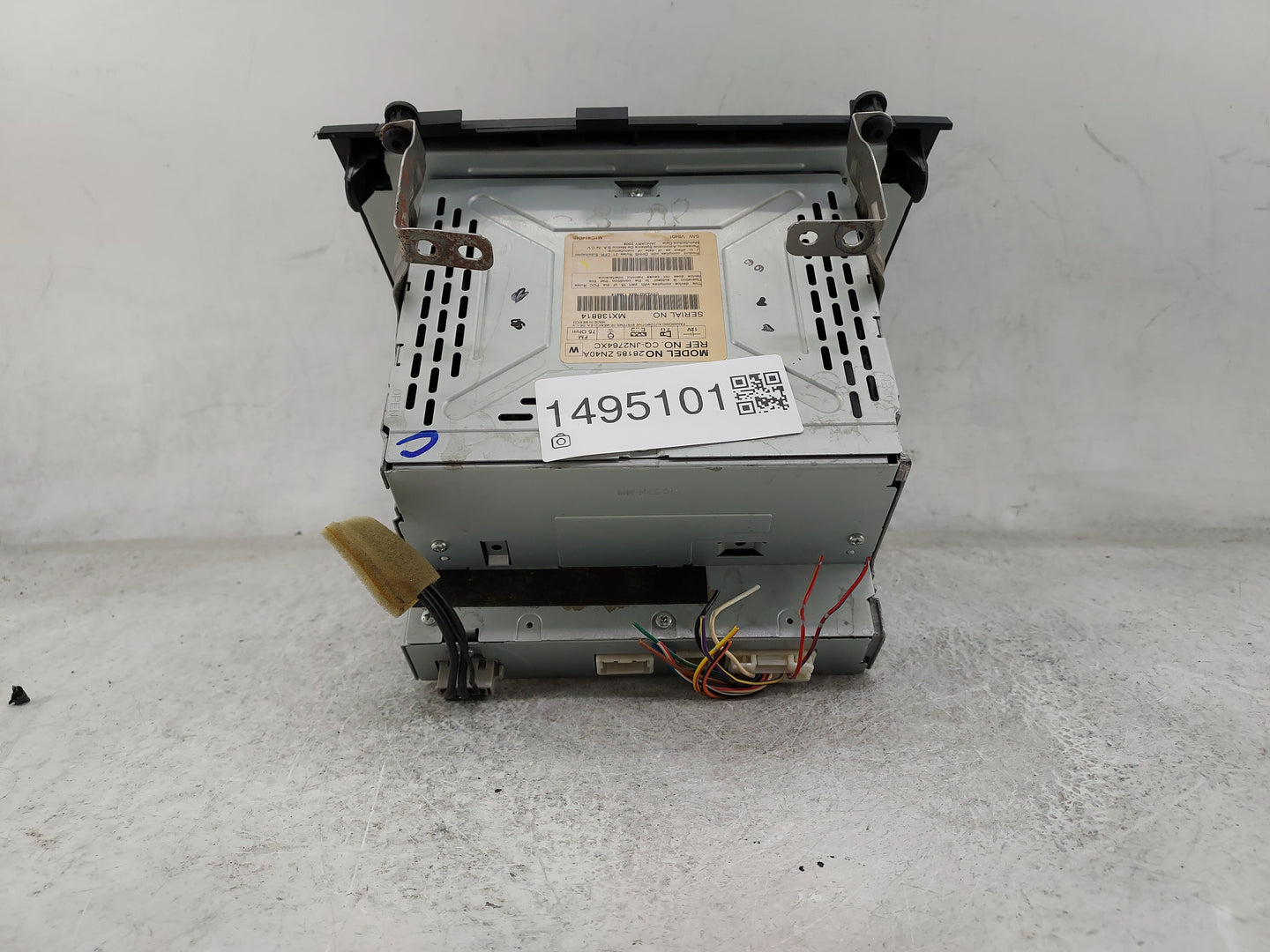 2007-2009 Nissan Altima Radio AM FM Cd Player Receiver Replacement P/N:28185 ZN40A CQ-JN2764XC Fits Fits 2007 2008 2009 OEM 