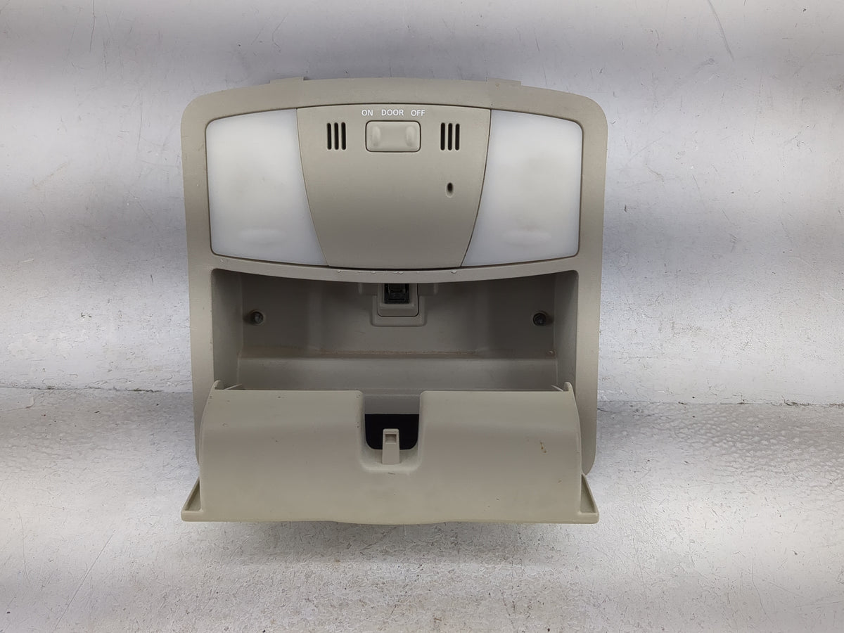 2008 Nissan Altima Overhead Roof Console Tan - Oemusedautoparts1.com