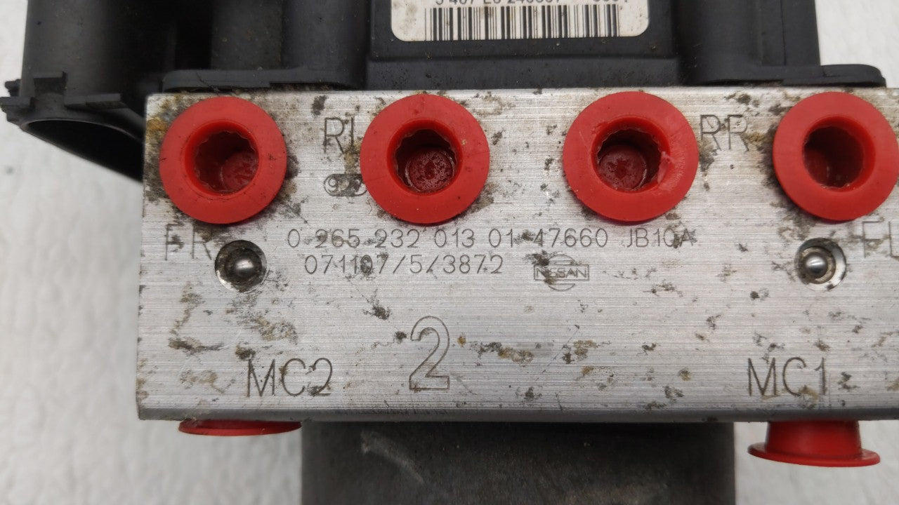 2008-2009 Nissan Altima ABS Pump Control Module Replacement P/N:47660 1B10A 47660 JB10A Fits Fits 2008 2009 OEM Used Auto Pa