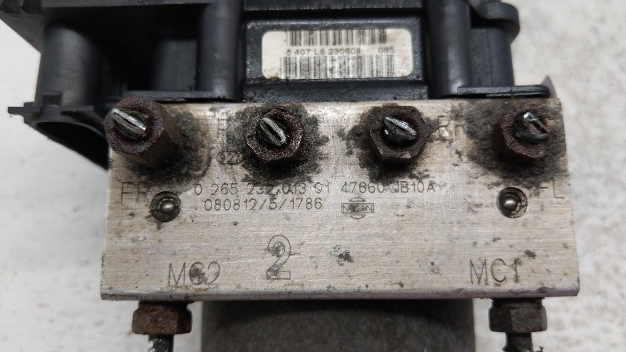 2008-2009 Nissan Altima ABS Pump Control Module Replacement P/N:47660 1B10A 47660 JB10A Fits Fits 2008 2009 OEM Used Auto Pa