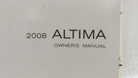 2008 Nissan Altima Owners Manual Book Guide OEM Used Auto Parts - Oemusedautoparts1.com