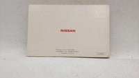 2008 Nissan Altima Owners Manual Book Guide OEM Used Auto Parts - Oemusedautoparts1.com
