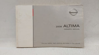 compare product 2008 Nissan Altima Owners Manual Book Guide OEM Used Auto Parts