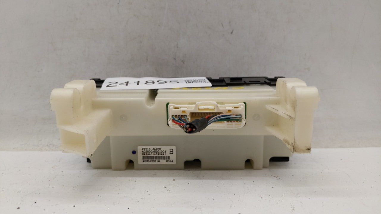 2007-2008 Nissan Altima Climate Control Module Temperature AC/Heater Replacement P/N:27510 JA200 27500 JA10A Fits Fits 2007 