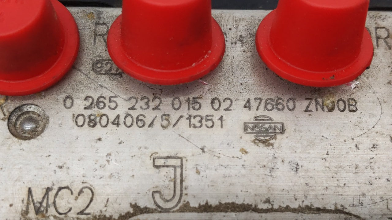 2008-2009 Nissan Altima ABS Pump Control Module Replacement P/N:47660 ZN00B Fits Fits 2008 2009 OEM Used Auto Parts - Oemuse