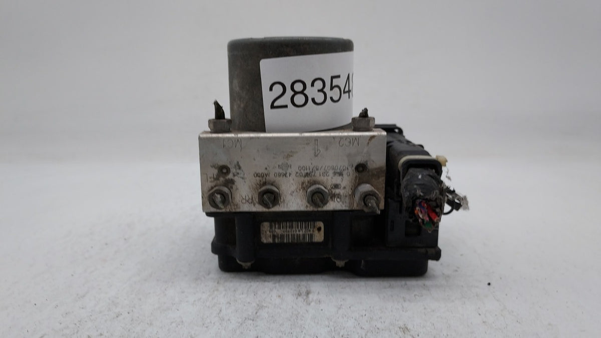2007-2009 Nissan Altima Anti-Lock Brake ABS Pump Module Actuator OEM P/N:0 265 231 798 47600 JA000 Fits Fits 2007 2008 2009 
