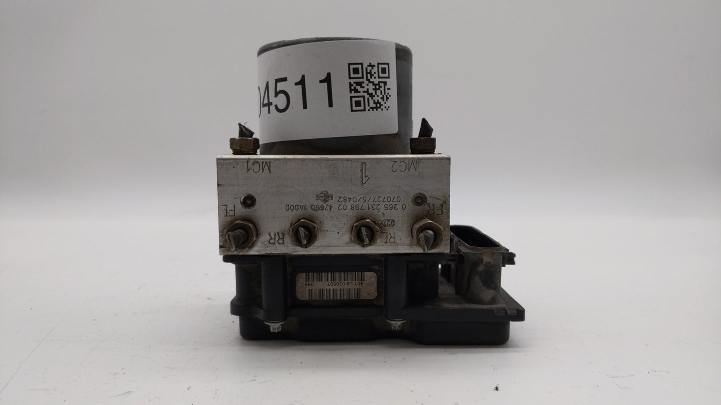 2007-2009 Nissan Altima ABS Pump Control Module Replacement P/N:0 265 231 798 47600 JA000, 0 265 800 556 Fits Fits 2007 2008