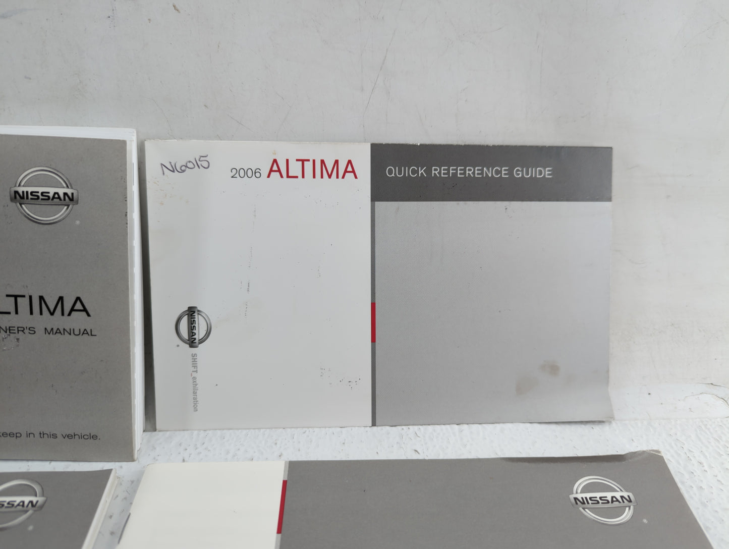 2008 Nissan Altima Owners Manual Book Guide OEM Used Auto Parts - Oemusedautoparts1.com