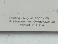 2008 Nissan Altima Owners Manual Book Guide OEM Used Auto Parts - Oemusedautoparts1.com