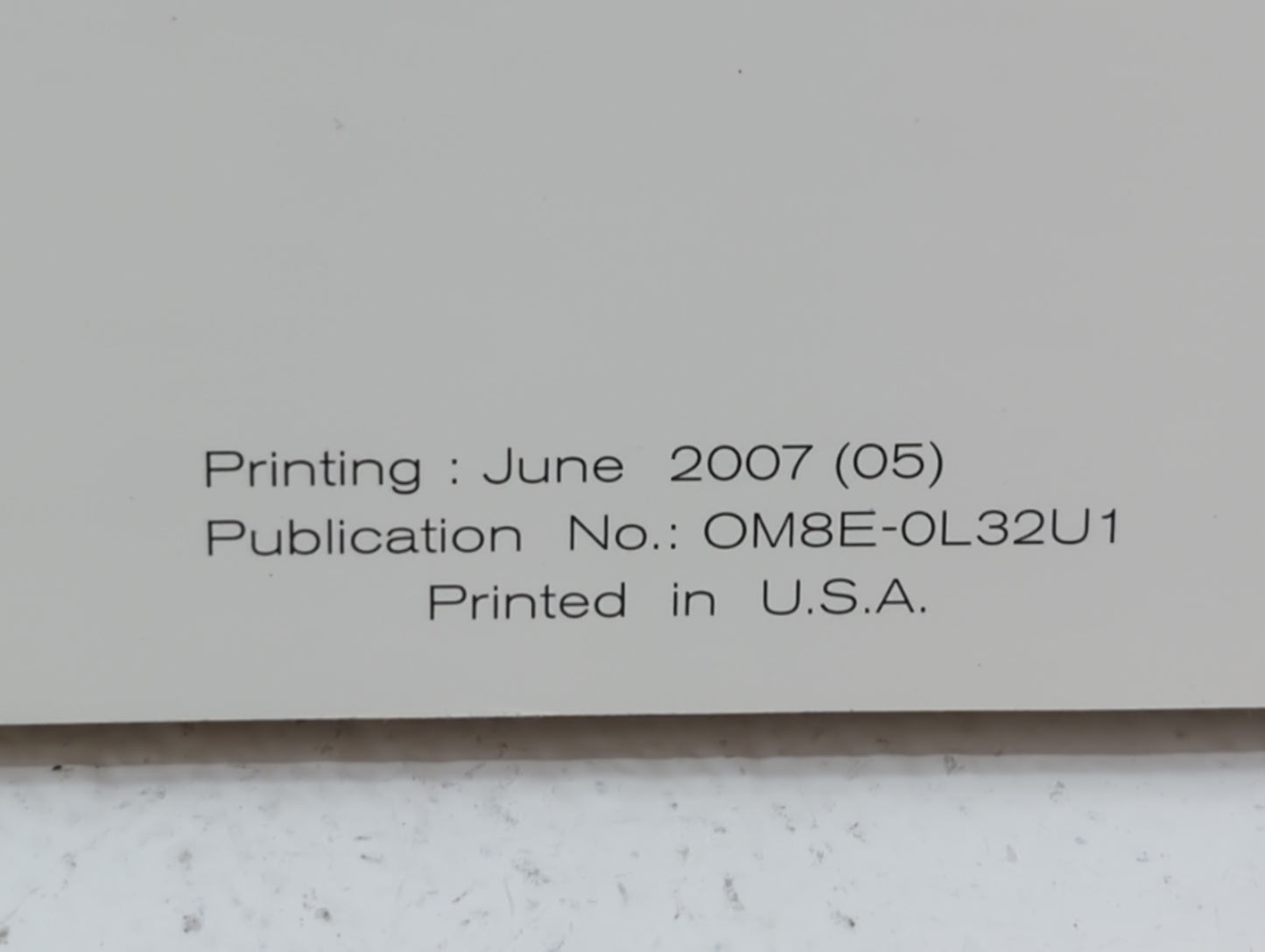 2008 Nissan Altima Owners Manual Book Guide P/N:OM8E-0L32U1 OEM Used Auto Parts - Oemusedautoparts1.com