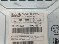 2007-2009 Nissan Altima Radio AM FM Cd Player Receiver Replacement P/N:28185 ZN40A 28185-JA000 Fits Fits 2007 2008 2009 OEM 