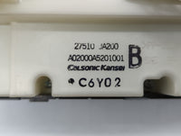 2007-2008 Nissan Altima Climate Control Module Temperature AC/Heater Replacement P/N:27510 JA200 27500 JA10A Fits Fits 2007 