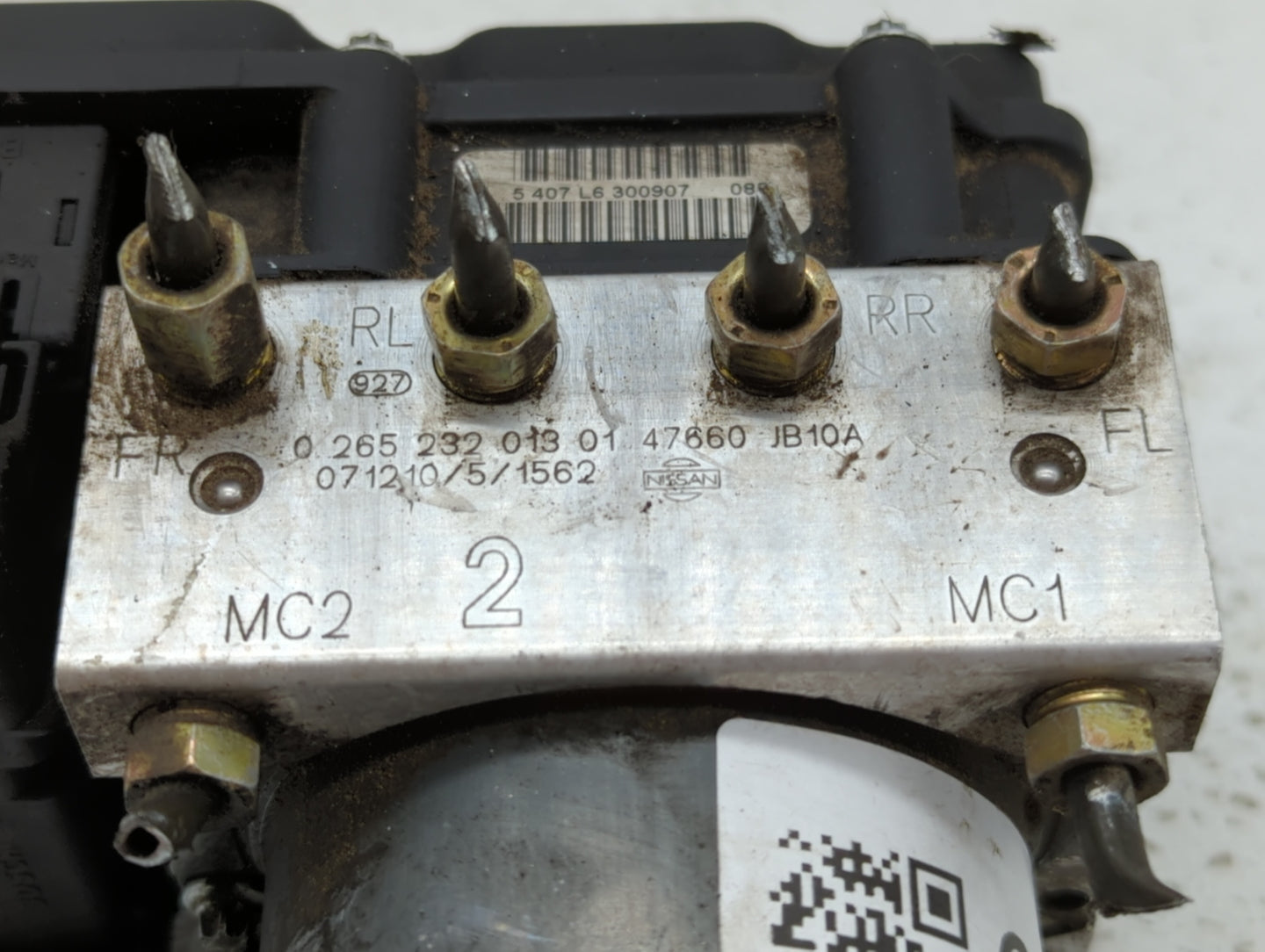 2008-2009 Nissan Altima ABS Pump Control Module Replacement P/N:47660 JA000 47660 1B10A, 47660 JB10A Fits Fits 2008 2009 OEM