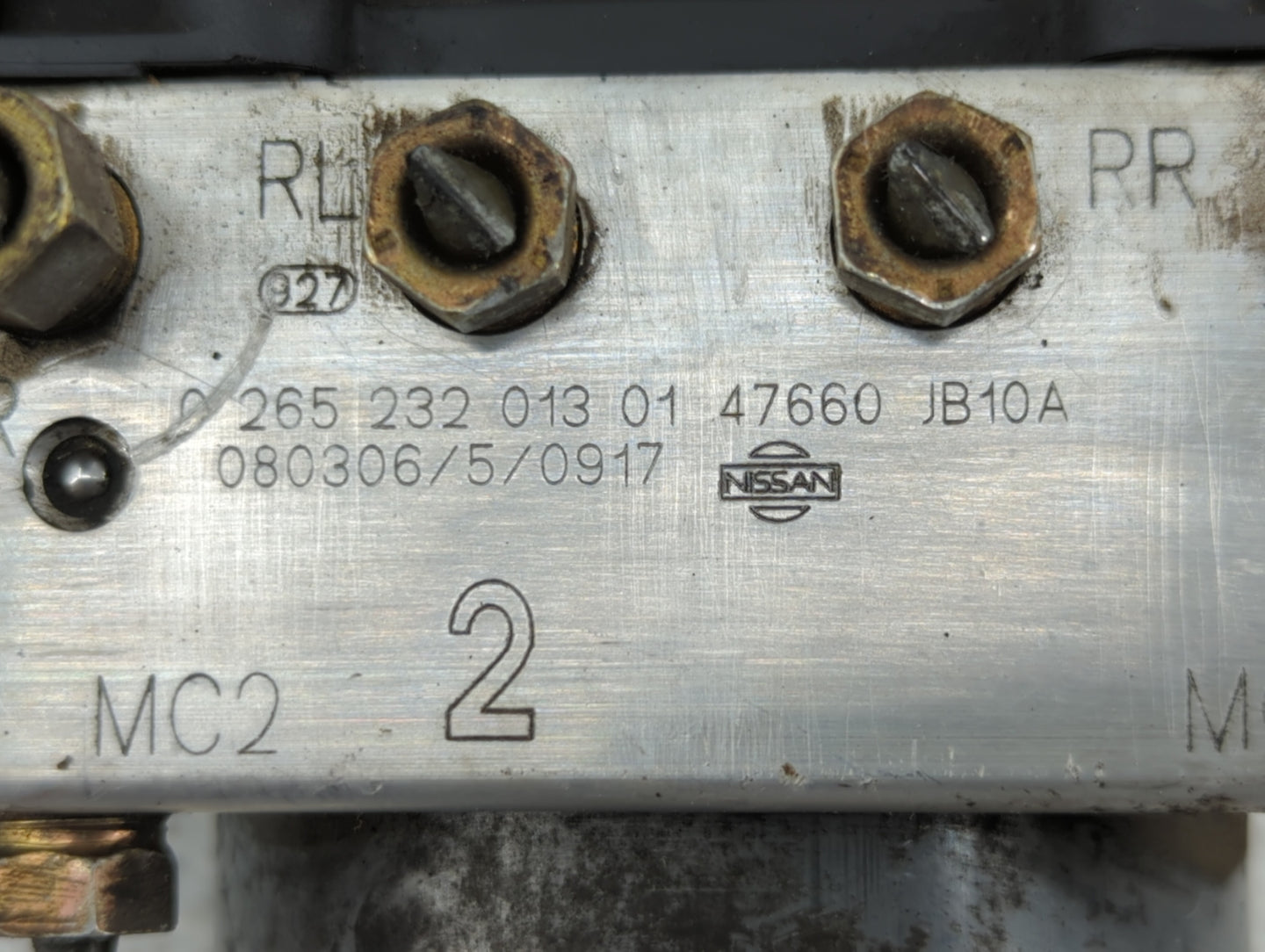 2008-2009 Nissan Altima ABS Pump Control Module Replacement P/N:47660 ZK00B 47660 JA000, 47660 1B10A Fits Fits 2008 2009 OEM