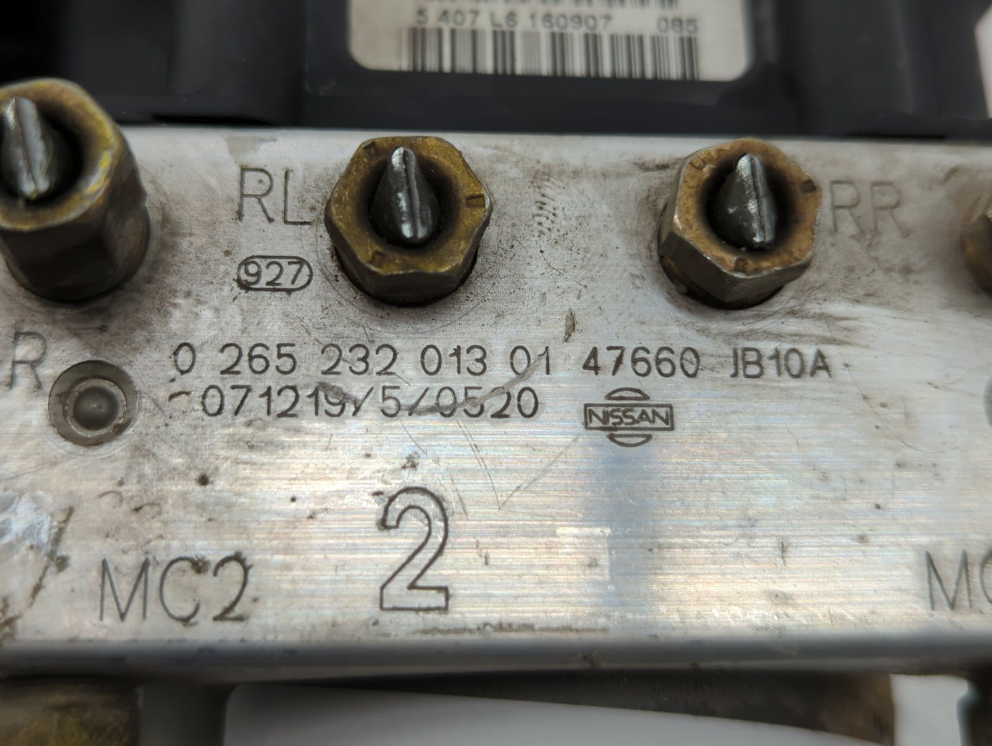 2008-2009 Nissan Altima ABS Pump Control Module Replacement P/N:47660 ZK00B 47660 JA000, 47660 1B10A Fits Fits 2008 2009 OEM