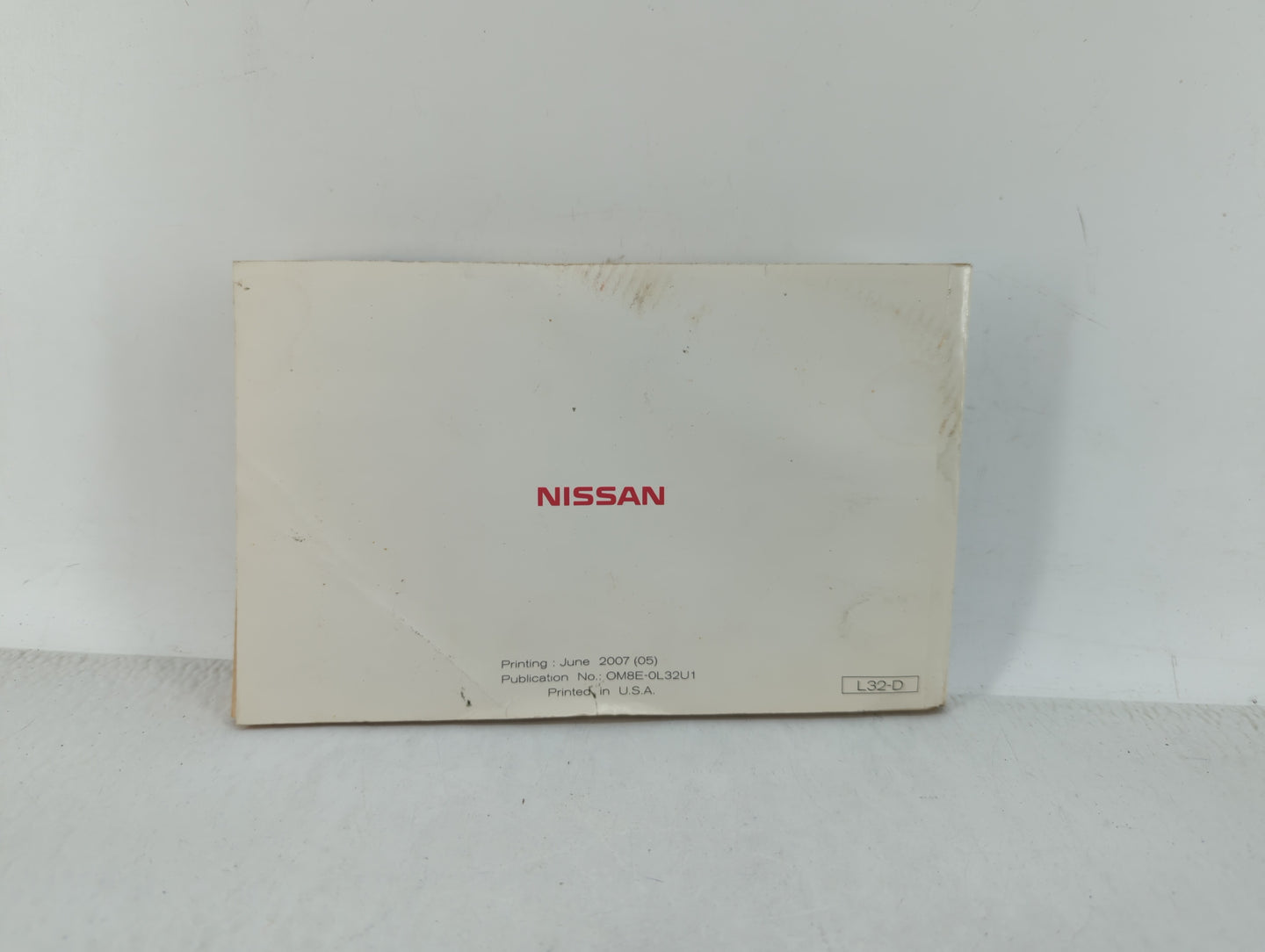 2008 Nissan Altima Owners Manual Book Guide OEM Used Auto Parts - Oemusedautoparts1.com