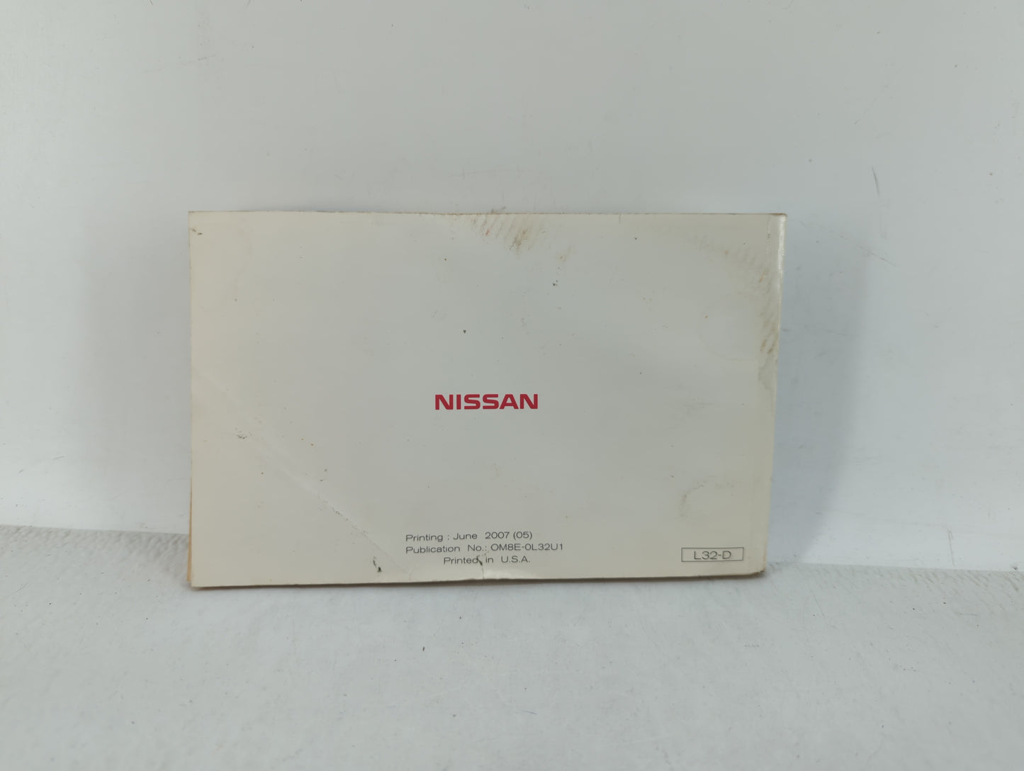 2008 Nissan Altima Owners Manual Book Guide OEM Used Auto Parts - Oemusedautoparts1.com
