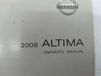 2008 Nissan Altima Owners Manual Book Guide OEM Used Auto Parts - Oemusedautoparts1.com