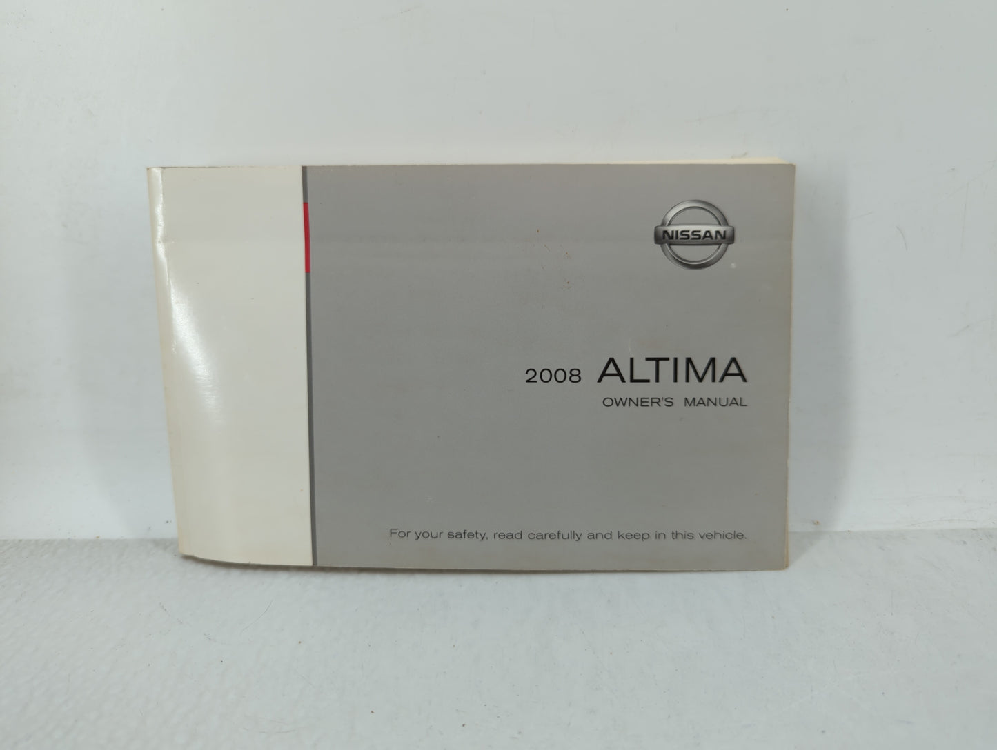 2008 Nissan Altima Owners Manual Book Guide OEM Used Auto Parts - Oemusedautoparts1.com