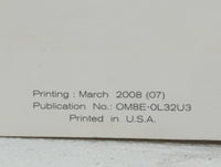 2008 Nissan Altima Owners Manual Book Guide OEM Used Auto Parts - Oemusedautoparts1.com
