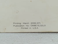 2008 Nissan Altima Owners Manual Book Guide OEM Used Auto Parts - Oemusedautoparts1.com