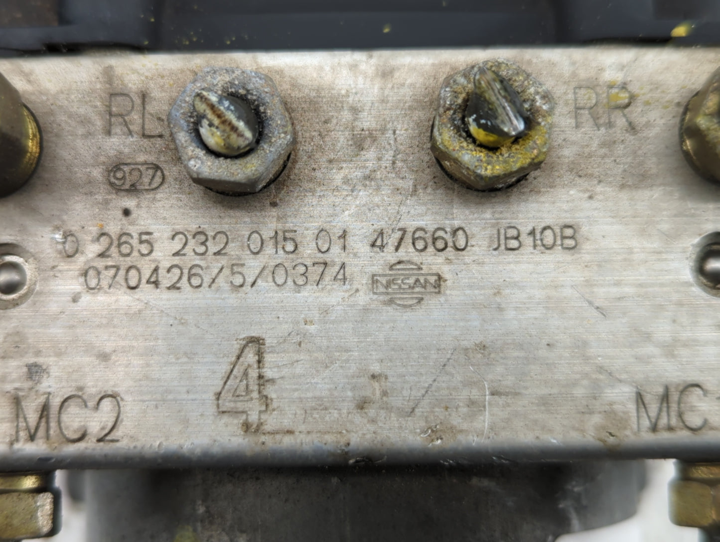 2008 Nissan Altima ABS Pump Control Module Replacement P/N:47660 JB10B 47660 JA100 Fits OEM Used Auto Parts - Oemusedautopar