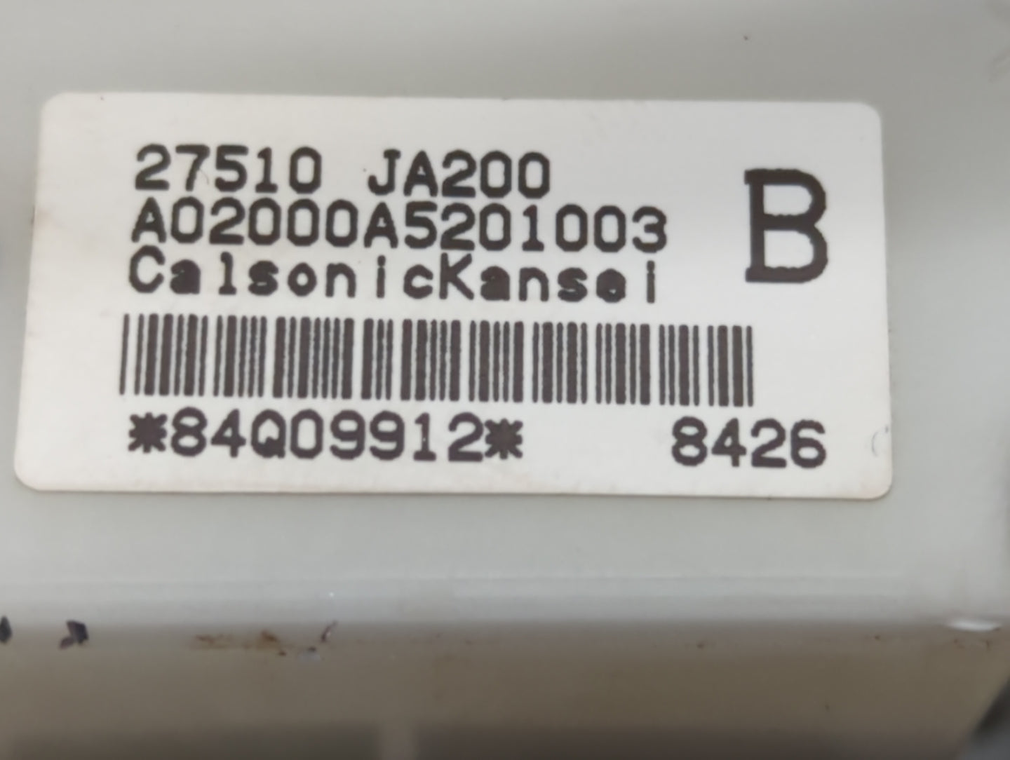 2008 Nissan Altima Climate Control Module Temperature AC/Heater Replacement P/N:27510 JA200 Fits OEM Used Auto Parts - Oemus