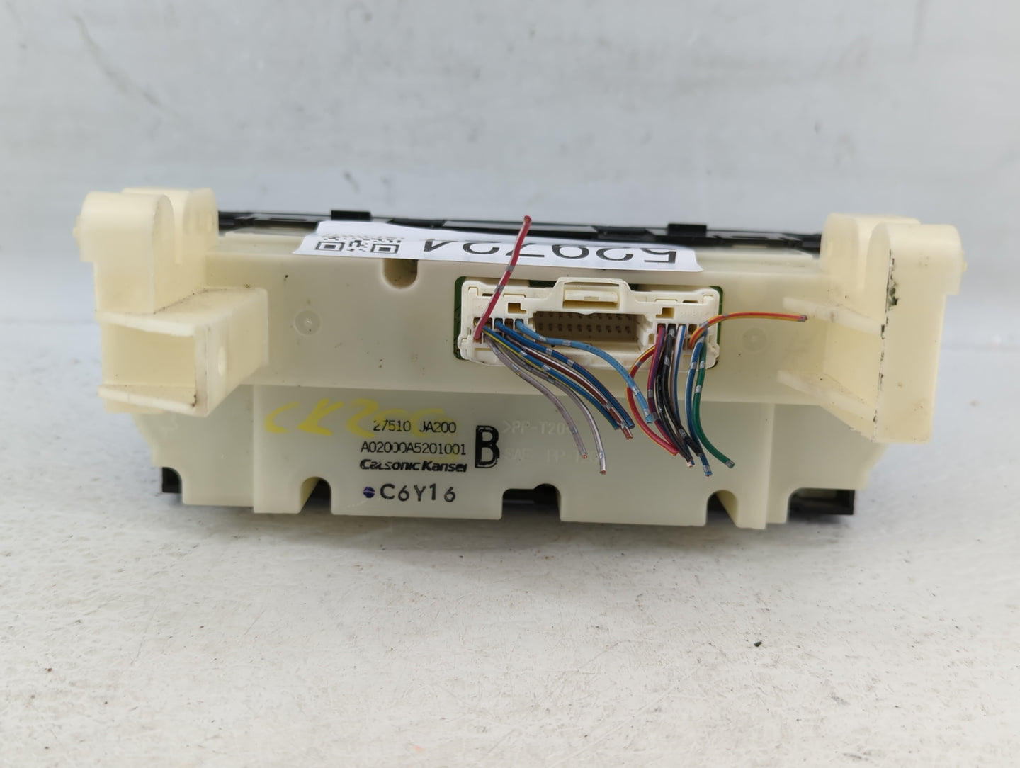 2008 Nissan Altima Climate Control Module Temperature AC/Heater Replacement P/N:27510 JA200 Fits OEM Used Auto Parts - Oemus