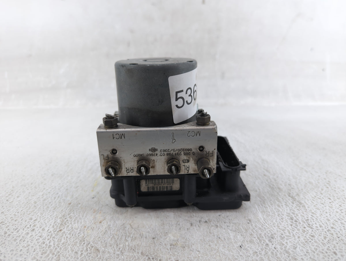 2007-2009 Nissan Altima Anti-Lock Brake ABS Pump Module Actuator OEM P/N:0 265 231 798 47660 JA000 Fits Fits 2007 2008 2009 
