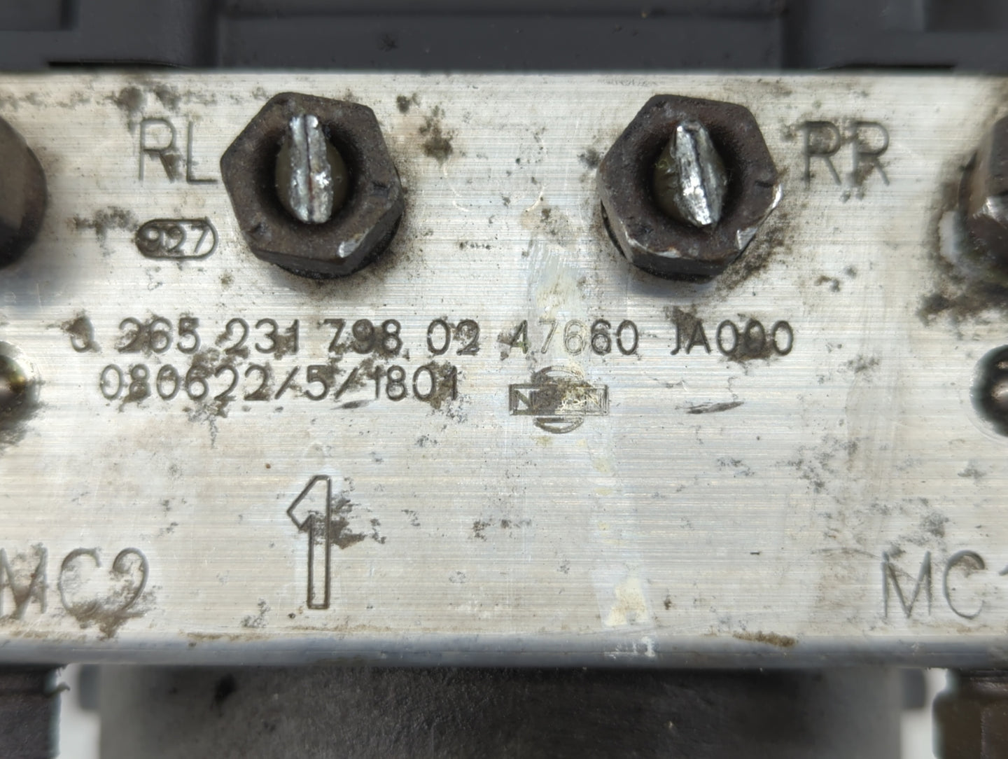 2007-2009 Nissan Altima ABS Pump Control Module Replacement P/N:47660 JA000 Fits Fits 2007 2008 2009 OEM Used Auto Parts - O