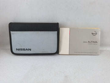 2008 Nissan Altima Owners Manual Book Guide OEM Used Auto Parts - Oemusedautoparts1.com