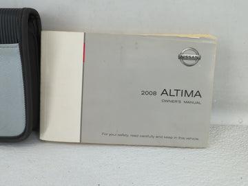 2008 Nissan Altima Owners Manual Book Guide OEM Used Auto Parts