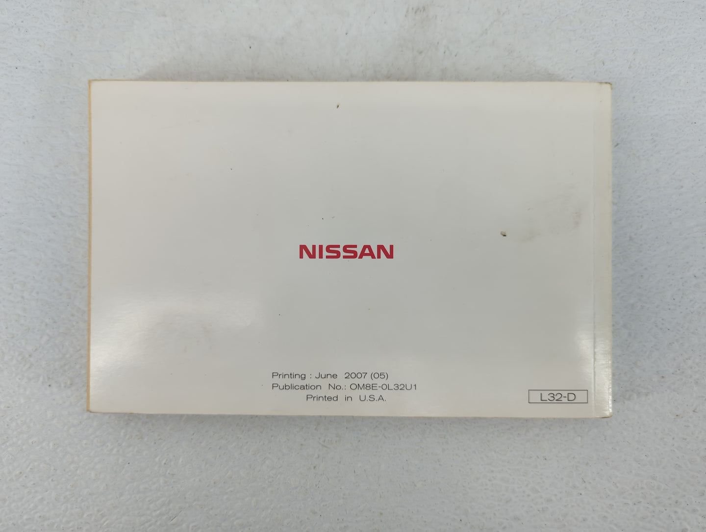 2008 Nissan Altima Owners Manual Book Guide OEM Used Auto Parts - Oemusedautoparts1.com