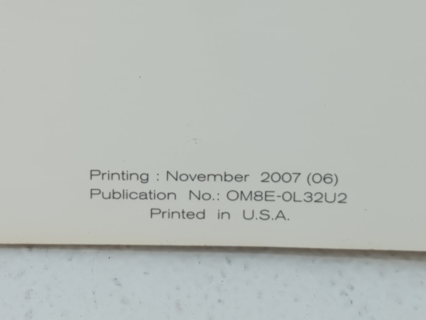 2008 Nissan Altima Owners Manual Book Guide P/N:OM8E-0L32U2 OEM Used Auto Parts - Oemusedautoparts1.com