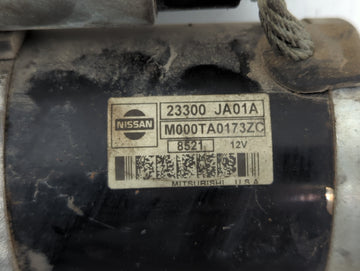 2007-2013 Nissan Altima Car Starter Motor Solenoid OEM P/N:M000TA0173ZC 23300CJA01A Fits Fits 2007 2008 2009 2010 2011 2012 2013 OEM Used Auto Parts