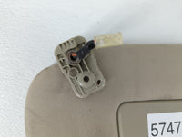 2007-2008 Nissan Altima Sun Visor Shade Replacement Passenger Right Mirror Fits Fits 2007 2008 OEM Used Auto Parts - Oemused