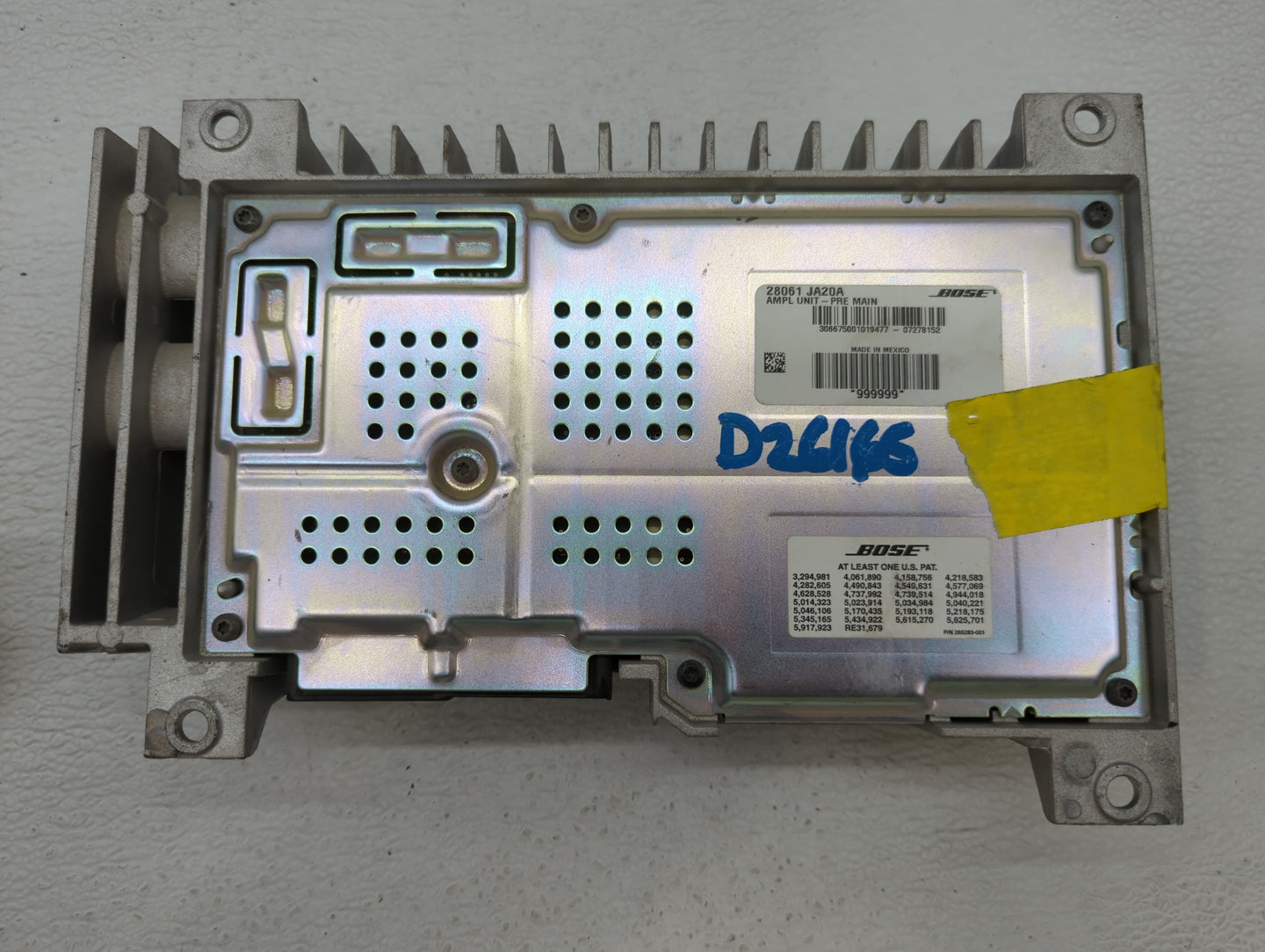 2007-2009 Nissan Altima Am Fm Cd Player Radio Receiver - Oemusedautoparts1.com