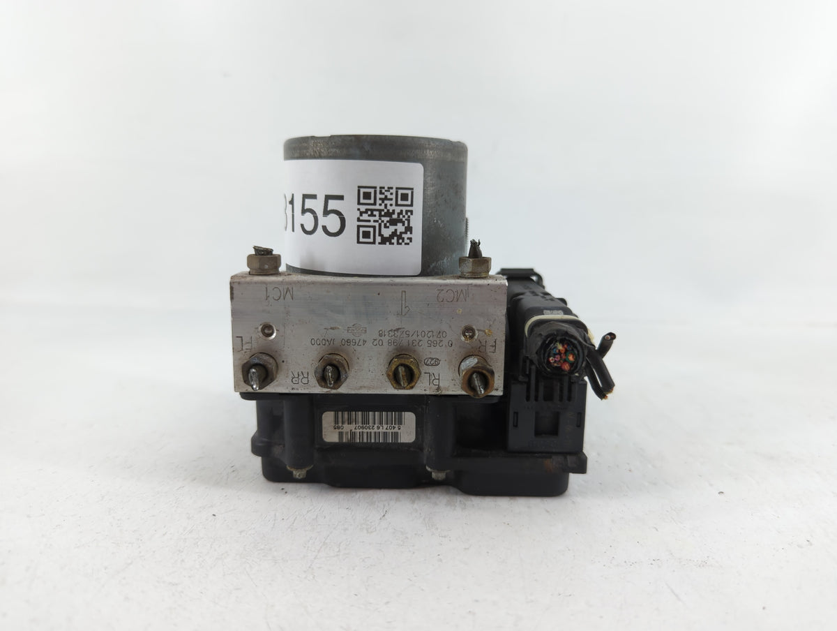 2007-2009 Nissan Altima Anti-Lock Brake ABS Pump Module Actuator OEM P/N:47660 JA000 0 265 231 798 02 Fits Fits 2007 2008 20
