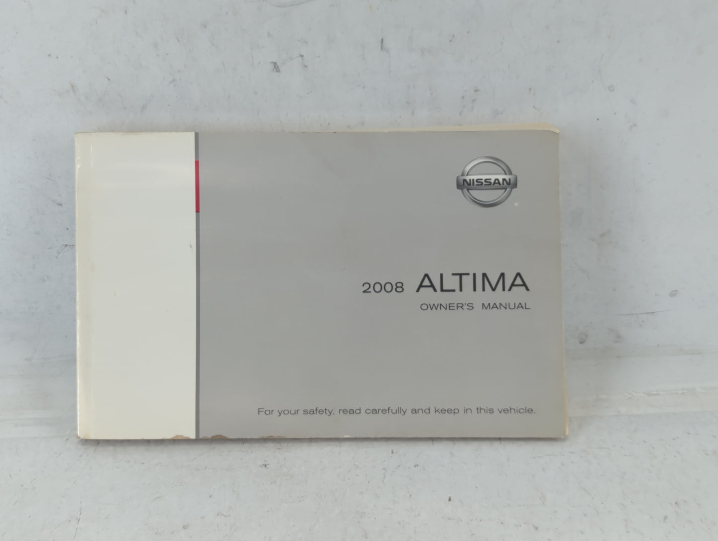 2008 Nissan Altima Owners Manual Book Guide P/N:OM8E-OL32U2 OEM Used Auto Parts - Oemusedautoparts1.com