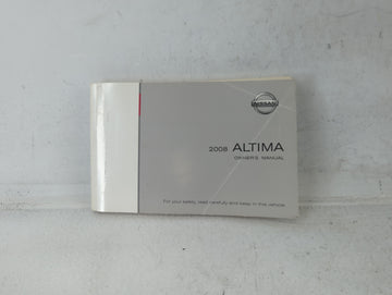 2008 Nissan Altima Owners Manual Book Guide P/N:OM8E-0L32U1 OEM Used Auto Parts