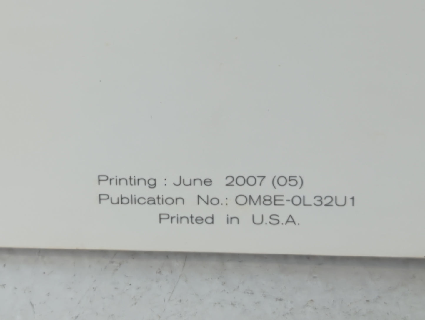 2008 Nissan Altima Owners Manual Book Guide P/N:OM8E-0L32U1 OEM Used Auto Parts - Oemusedautoparts1.com