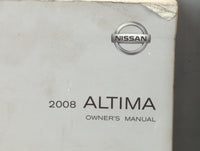 2008 Nissan Altima Owners Manual Book Guide OEM Used Auto Parts - Oemusedautoparts1.com