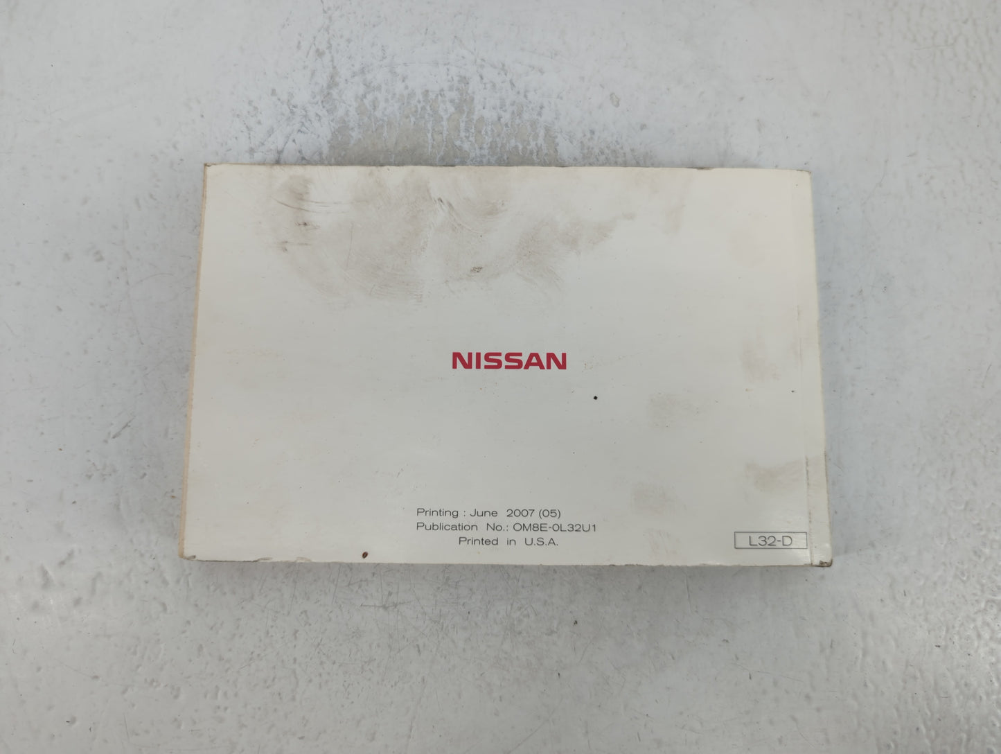 2008 Nissan Altima Owners Manual Book Guide OEM Used Auto Parts - Oemusedautoparts1.com