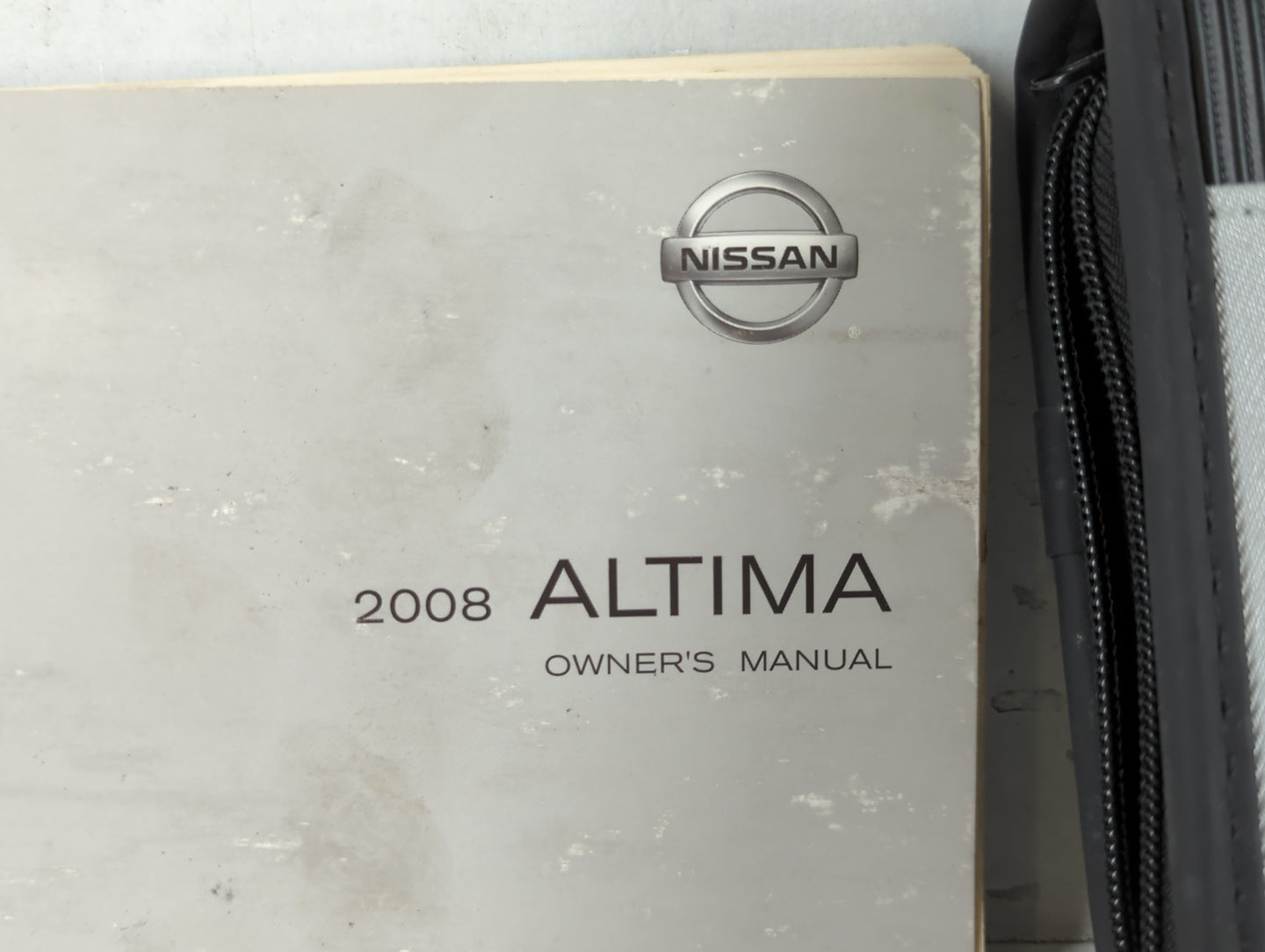 2008 Nissan Altima Owners Manual Book Guide OEM Used Auto Parts - Oemusedautoparts1.com